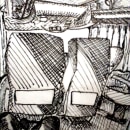 Mi proyecto del curso: Diario ilustrado: llena tu sketchbook de vivencias. Un proyecto de Ilustración tradicional, Bocetado, Dibujo, Sketchbook e Ilustración con tinta de Loui Torres - 07.03.2023