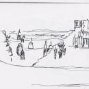 Sketches from Haifa. Un proyecto de Ilustración tradicional, Dibujo y Sketchbook de lama.ghanayim - 09.03.2023