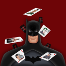 Batman fallen cards. Un projet de Illustration traditionnelle, Conception de personnages, Esquisse  et Illustration numérique de Ruben Mejia - 27.02.2022