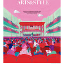 Cover for ARTS & STYLE of the Washington Post. Traditional illustration, Music, Color Theor, and Editorial Illustration project by MIGUEL PANG LY - 03.13.2023