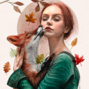 Autumn. Un proyecto de Ilustración tradicional, Dibujo y Pintura a la acuarela de Mary Orsini - 19.03.2023