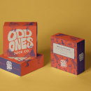 Odd Ones - logo design, illustration, branding, and packaging. Ilustração tradicional, e Design gráfico projeto de nwcreativeco - 22.03.2023