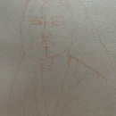My project for course: Vibrant Portrait Drawing with Colored Pencils. Desenho, Desenho de retrato, Sketchbook, e Desenho com lápis de cor projeto de Lorraine Watt - 23.03.2023