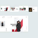 Fashion Website Design. Un projet de Design , UX / UI, Design graphique, Webdesign , et Créativité de karthi keyan - 26.03.2023