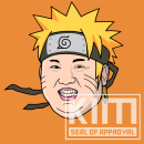 Kim seal of approval (Naruto series). Projekt z dziedziny Trad, c, jna ilustracja, Ilustracja c i frowa użytkownika Ibai Eizaguirre Sardon - 28.03.2023