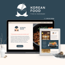 Mi proyecto del curso: Diseño web con Figma: Korean Food. Un proyecto de UX / UI, Diseño Web, Diseño mobile, Diseño digital, Diseño de apps y Diseño de producto digital de Erik De la Vega - 29.03.2023