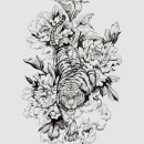 Le Tigre. Desenho de tatuagens projeto de Jayne Ashton - 01.02.2023