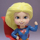 Supergirl chibi. 3D, Character Design, Photograph, Post-production, Sculpture, Comic, 3D Modeling, and 3D Character Design project by Fanor Alexis Montaño Garcia - 02.28.2023
