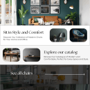 Simple design about a furniture store.. Design, Web Design, and Web Development project by Eduardo Treviño - 04.02.2023