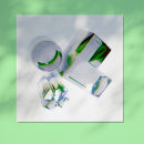 Glassy avatar "kix". 3D Design project by Kamil - 04.04.2023