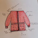 Mi proyecto del curso: Crochet: diseña y teje prendas de estilo romántico. Fashion, Fashion Design, Fiber Arts, DIY, Crochet, and Textile Design project by Cindy Galarce - 04.06.2023