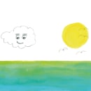 La nube enfadada. Ilustração tradicional, Ilustração infantil e Ilustração editorial projeto de Beatriz Hernández Moreno - 11.04.2023
