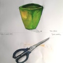 Tarea de la semana: Dibujar Objetos . Un progetto di Design, Illustrazione tradizionale, Disegno a matita e Disegno con matite colorate di Natalie Astudillo - 11.04.2023