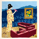 My project for course: Introduction to Gouache: A Chromatic Journey to Japan. Un progetto di Illustrazione tradizionale, Belle arti, Pittura e Pittura gouache di Marie Martelly - 16.04.2023