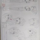 Mi proyecto del curso: Creación de personajes manga. Traditional illustration, Character Design, Comic, and Manga project by lehatan2099 - 04.17.2023