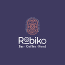 Cafetería Robiko. Un proyecto de Br, ing e Identidad, Diseño gráfico y Diseño de logotipos de Renny Sadíd Rivero - 18.04.2023