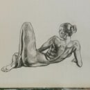 Meu projeto do curso: Desenho do corpo humano em movimento. Artes plásticas, Esboçado, Desenho a lápis, Desenho, e Desenho realista projeto de Danilo Campos - 19.09.2022