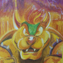 Bowser. Traditional illustration project by Lucien Barrera - 04.19.2023