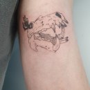 Meu projeto do curso: Técnicas de tatuagem blackwork com fine line. Desenho de tatuagens projeto de Thamy Maria - 21.04.2023