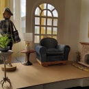 Mi proyecto del curso: Creación de muebles en miniatura para casas de muñecas Ein Projekt aus dem Bereich H, werk und DIY von Iván Chacón Artavia - 23.04.2023
