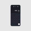 Mobile Calculator User Interface. Un projet de Design , UX / UI, Design graphique, Multimédia , et Webdesign de karthi keyan - 23.04.2023