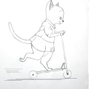Mon projet du cours : Dessin d'animaux réalistes pour livres jeunesse. Un progetto di Character design, Disegno a matita, Disegno e Illustrazione infantile di m.grosse890 - 27.04.2023