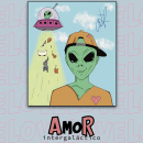 Los Aliens Existen. Traditional illustration project by andrese.torresm - 04.28.2023