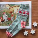 Magic Toadstool socks. Accessor, Design, Arts, Crafts, and Knitting project by Stone Knits - 12.28.2016