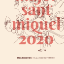Festa Major Sant Miquel 2020. Ilustração tradicional, Design gráfico, e Design de cartaz projeto de Marta Marín - 09.05.2023