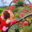 Strawberry Flower - Lala Jina. Ilustração infantil, Literatura infantil, Álbum ilustrado, e Tricô projeto de Lala Jina - 17.03.2023