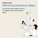 Portafolio en Social Media . Un proyecto de Marketing, Redes Sociales, Comunicación y Diseño para Redes Sociales de Lore Wicky - 14.05.2023