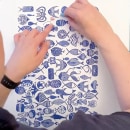 105 Fishes. Un projet de Design , Illustration traditionnelle, Artisanat et Impression textile de Ali Baecker | 3 Dotted Penguins - 17.05.2023