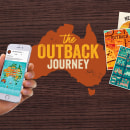 The Outback Journey. Traditional illustration, Advertising, Social Media, Digital Marketing, Instagram & Instagram Marketing project by Marcio Villlar - 05.17.2023