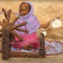 Revolution: The History of Handspinning. Animation, Stop Motion, Fiber Arts, and Needle Felting project by Andrea Love - 05.20.2023