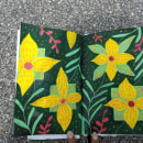 My project for course: Botanical Patterns in a Sketchbook: Conquer the Blank Page. Ilustração tradicional, Pattern Design, Ilustração botânica, e Sketchbook projeto de Jacqueline Ramirez - 23.05.2023