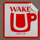 Mi proyecto del curso: Rediseño de logo Wake Up Caffé & Internet . Design, Br, ing e Identidade, Design gráfico, e Design de logotipo projeto de Josvimar G. Sevilla - 30.05.2023