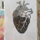 Infected Heart. Ilustração tradicional, e Desenho artístico projeto de bab_bea - 04.06.2023