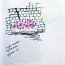 Flowers on the wall. Un proyecto de Ilustración tradicional de Marta Hålska - 09.06.2023