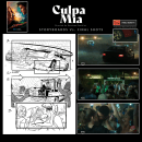 Culpa Mía / My Fault - Storyboards. Un projet de Illustration traditionnelle, Cinéma, vidéo et télévision, Cinéma, Stor , et board de Pablo Buratti - 14.06.2023
