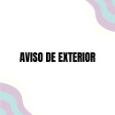 Aviso de exterior. Advertising project by Nathalia Pánez Chávez - 06.18.2023