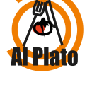 Aviso de prensa sobre la app de enseñanza de recetas de comida nutritiva 'Al Plato' en modo horizontal. Design, e Design gráfico projeto de Oscar A. Paredes Julca - 08.05.2023