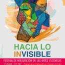 Festival invisibles diseño de branding. Design, and Traditional illustration project by Nayra Santamaría - 12.31.2022