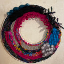 My project for course: Circular Weaving for Colorful Wall Decor. Arts, Crafts, Interior Design, Pattern Design, Fiber Arts, Weaving, and Textile Design project by lablank - 06.22.2023