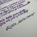 Mi proyecto del curso: Caligrafía con pinceles de agua para principiantes. Un projet de Calligraphie, Aquarelle, Brush painting, St , et les de calligraphie de Sandy Campaña Naranjo - 26.06.2023