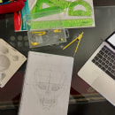 Mi proyecto del curso: Dibujo anatómico de la cabeza humana. Fine Arts, Pencil Drawing, Drawing, Portrait Illustration, Portrait Drawing, Realistic Drawing, and Figure Drawing project by Mery García de León - 06.26.2023