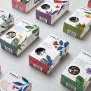 Dragonfly tea. Design, Ilustração tradicional, Br, ing e Identidade, Design gráfico, Packaging e Ilustração botânica projeto de Tatiana Boyko - 27.06.2023