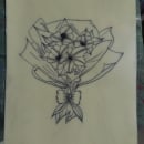 Mi proyecto del curso: Introducción a las técnicas del tatuaje. Un proyecto de Ilustración tradicional, Diseño de tatuajes e Ilustración botánica de girl_tattoo - 27.06.2023