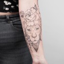 Tatuajes Leonas. Desenho de tatuagens projeto de Sen - 28.06.2023