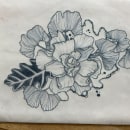 Mein Abschlussprojekt für den Kurs: Botanisches Tattoo mit Pointillismus. Ilustração tradicional, Desenho de tatuagens e Ilustração botânica projeto de lottelikrieger - 05.07.2023