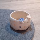 Il mio progetto del corso: Ceramica in casa per principianticiotola per candela . Un projet de Création d'accessoires, Artisanat, Beaux Arts , et Céramique de tru.ilaria - 06.07.2023